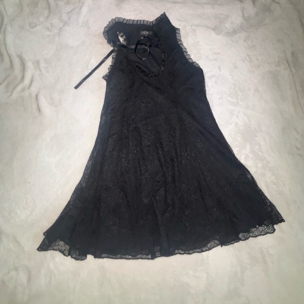 Dollskill widow spiderweb lace dress